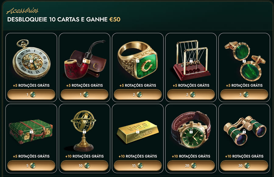 Rodadas grátis para fichas recolhidas no casino Cashed PT